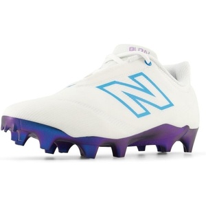 New Balance womens Burnx4(White/Black/Spice Blue)