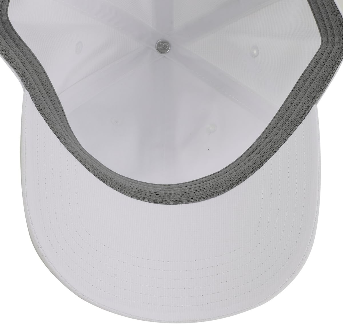 image:imageNew Balance Adult Unisex 6 Panel Lightweight Adustable Performance Workout Gym Running HatNatural White