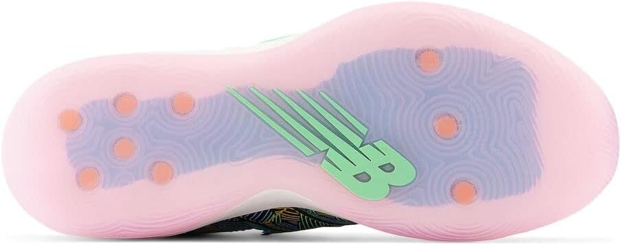 image:imageNew Balance FuelCell Lindor v2 OffField Baseball CleatsBlackOrbit PinkElectric Jade
