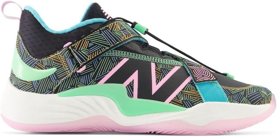 image:imageNew Balance FuelCell Lindor v2 OffField Baseball CleatsBlackOrbit PinkElectric Jade