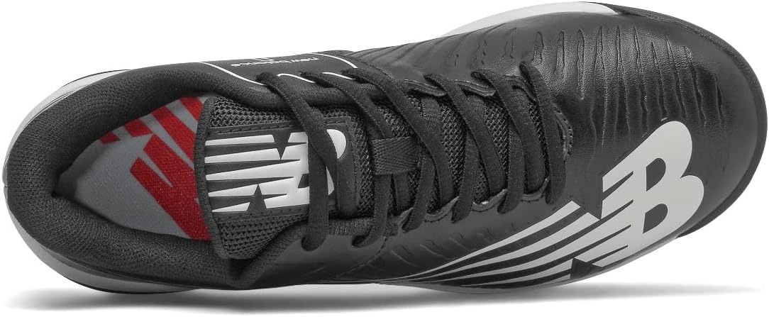 image:imageNew Balance Kids 4040 V6 Molded Baseball ShoeBlackWhite
