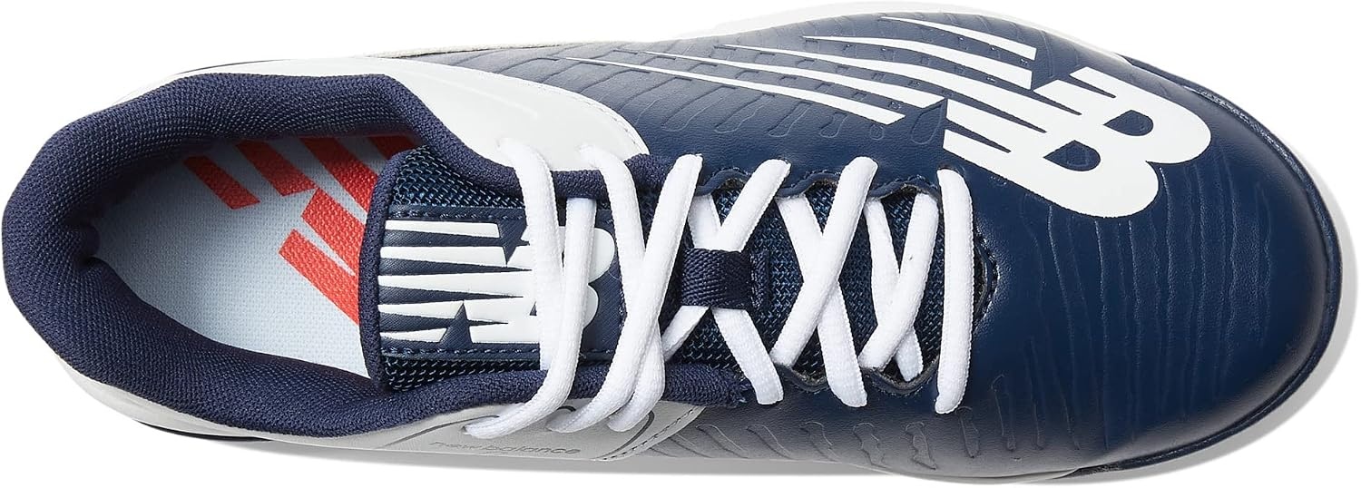 image:imageNew Balance Kids 4040 V6 Molded Baseball ShoeNavyWhite