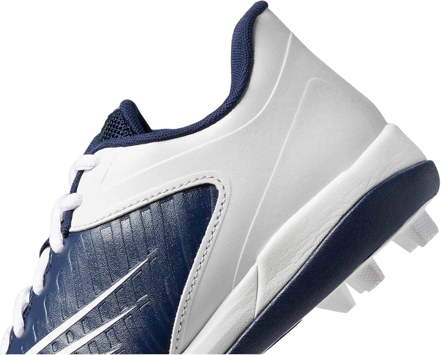 image:imageNew Balance Kids 4040 V6 Molded Baseball ShoeNavyWhite