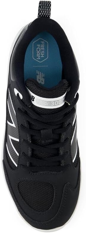 image:imageNew Balance Kids Fresh Foam 3000 V7 Rubber MoldedBlackWhite