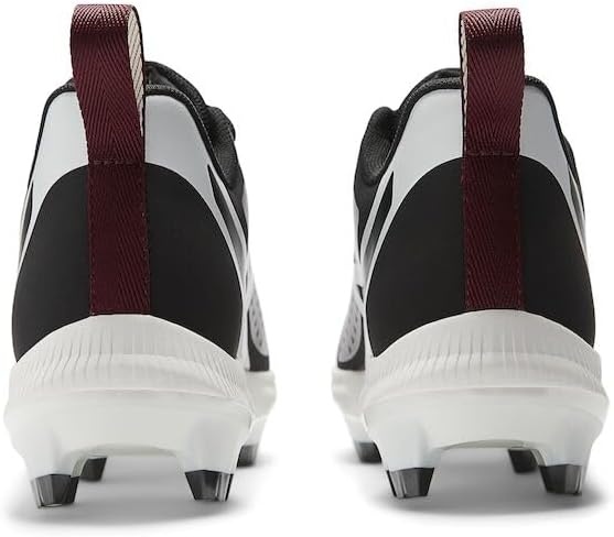 image:imageNew Balance Kids FuelCell Romero Duo V2 TPU Molded Baseball ShoesBlackWhiteMercury Red
