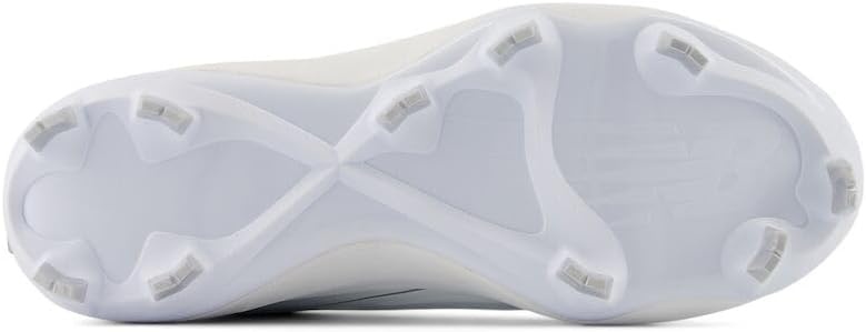 image:imageNew Balance Kids FuelCell Romero Duo V2 TPU Molded Baseball ShoesWhiteSilver Metallic