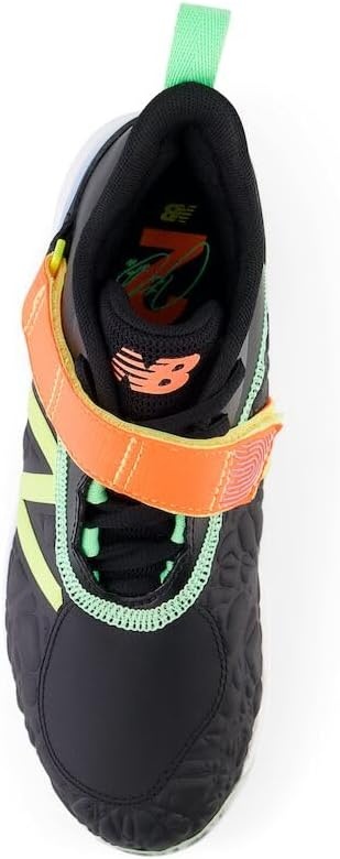 image:imageNew Balance Kids Lindor V2 Baseball ShoesBlackNeon Dragonfly