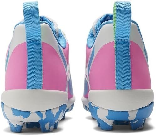 image:imageNew Balance Kids Romero Duo V2 Rubber MoldedPinkVibrant SkyVibrant Green