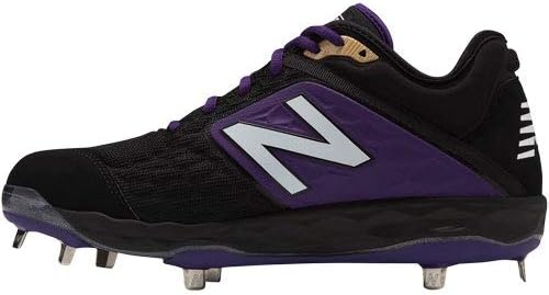 image:imageNew Balance Mens 3000 V4 Metal Baseball ShoeBlack Purple