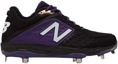 image:imageNew Balance Mens 3000 V4 Metal Baseball ShoeBlack Purple