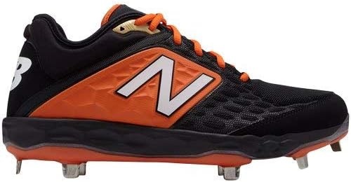 image:imageNew Balance Mens 3000 V4 Metal Baseball ShoeBlackOrange