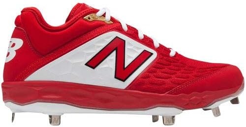image:imageNew Balance Mens 3000 V4 Metal Baseball ShoeRedWhite