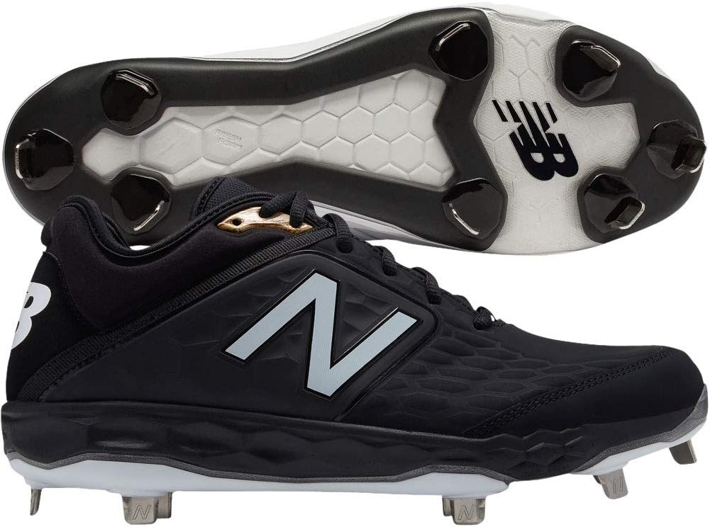 image:imageNew Balance Mens 3000 V4 Metal Baseball ShoeSynthetic BlackBlack