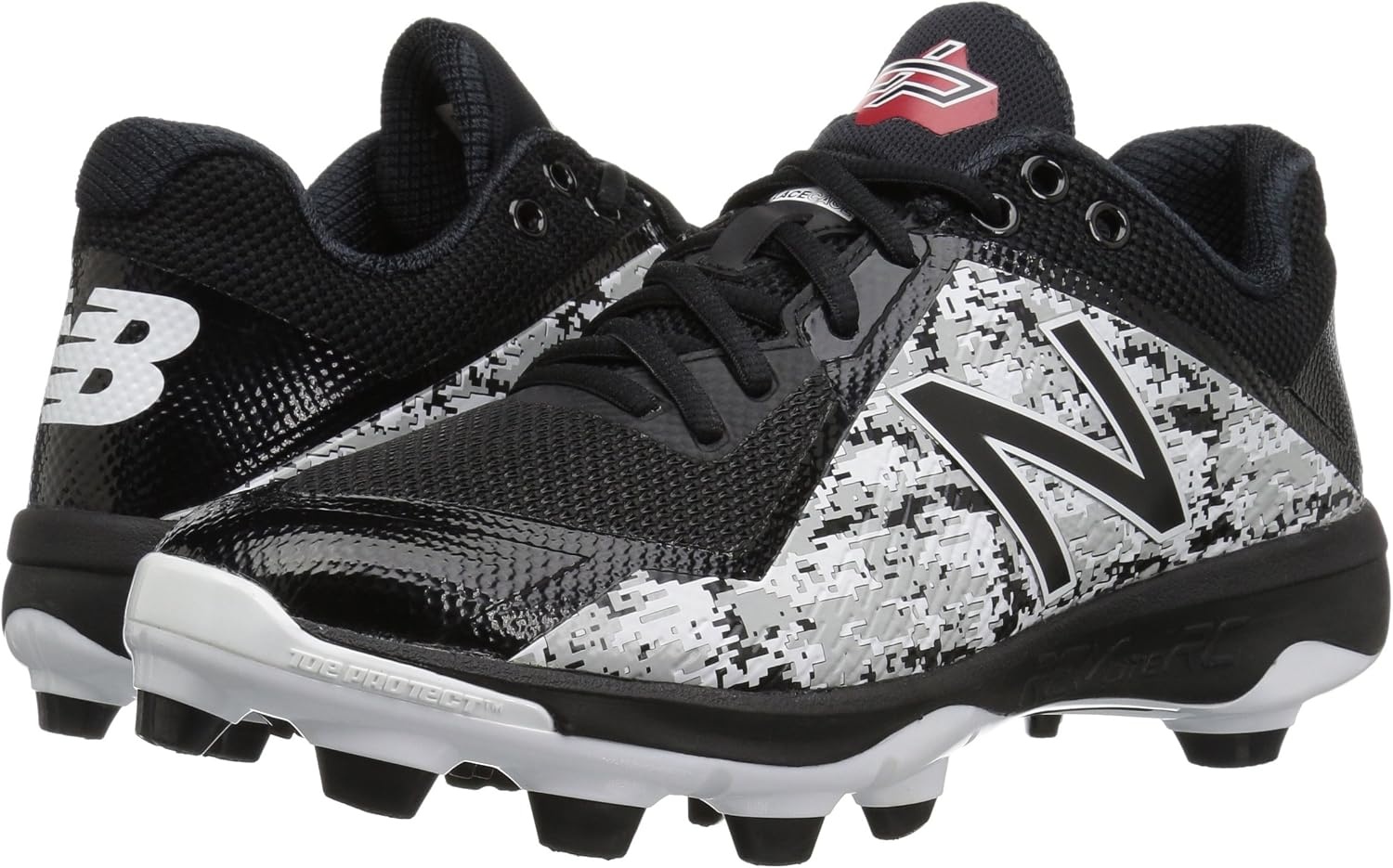 image:imageNew Balance Mens 4040 V4 Metal Baseball ShoeBlackCamo