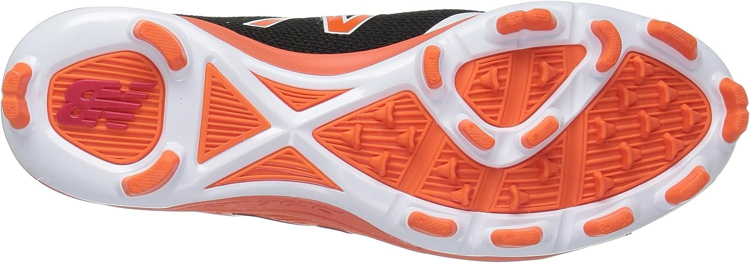 image:imageNew Balance Mens 4040 V4 Metal Baseball ShoeBlackOrange