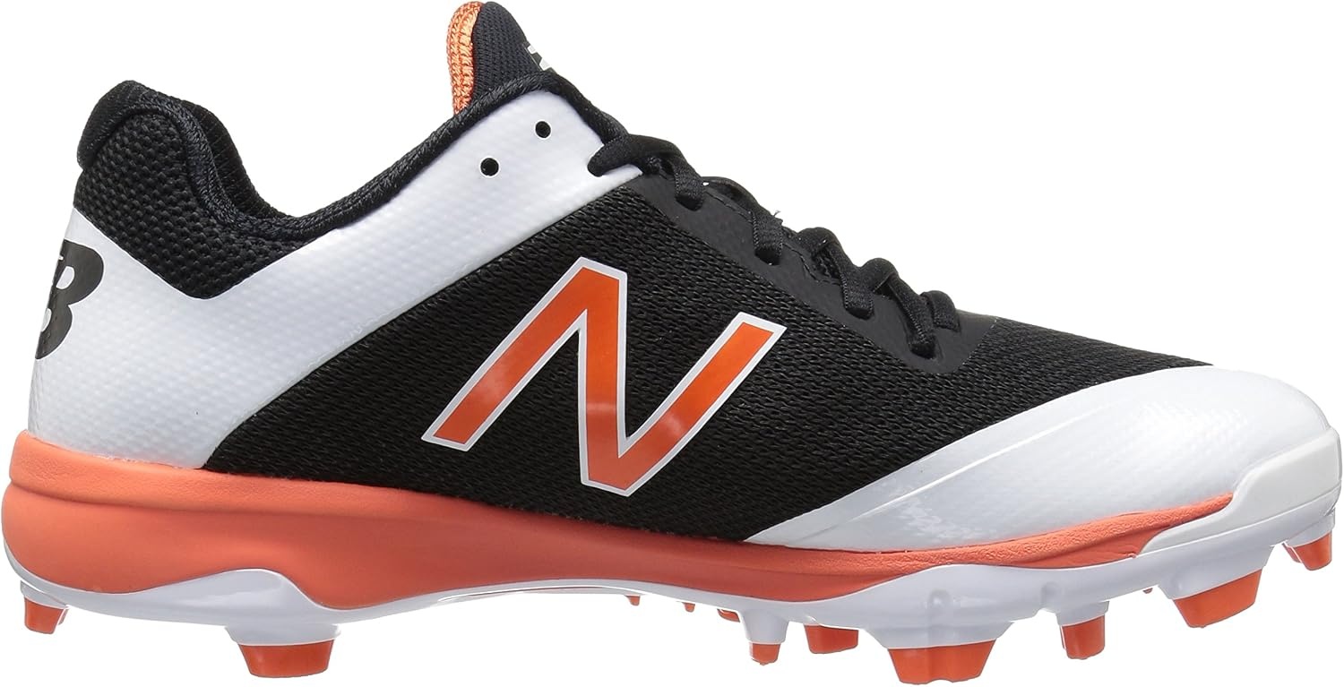 image:imageNew Balance Mens 4040 V4 Metal Baseball ShoeBlackOrange