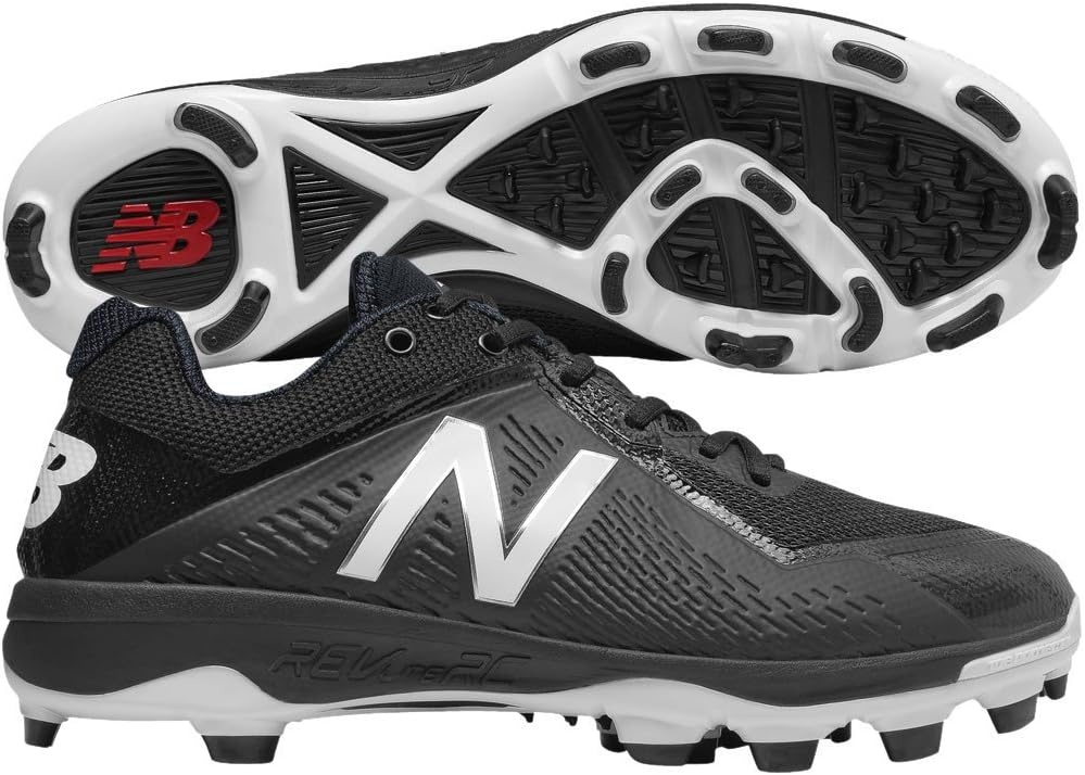 image:imageNew Balance Mens 4040 V4 Metal Baseball ShoeBlackWhite