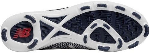 image:imageNew Balance Mens 4040 V4 Metal Baseball ShoeNavyWhite