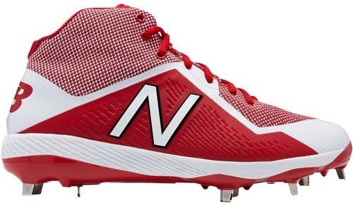 image:imageNew Balance Mens 4040 V4 Metal Baseball ShoeRedWhite