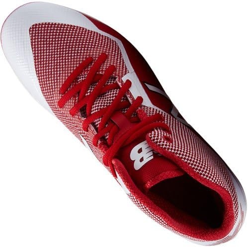 image:imageNew Balance Mens 4040 V4 Metal Baseball ShoeRedWhite