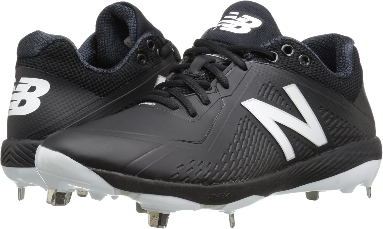 image:imageNew Balance Mens 4040 V4 Metal Baseball ShoeSynthetic Black