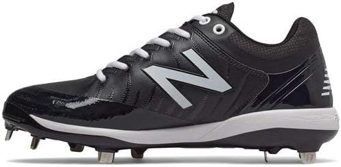 image:imageNew Balance Mens 4040 V5 Metal Baseball ShoeBlackWhite