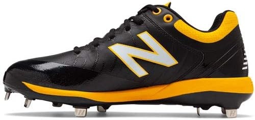 image:imageNew Balance Mens 4040 V5 Metal Baseball ShoeBlackYelllow