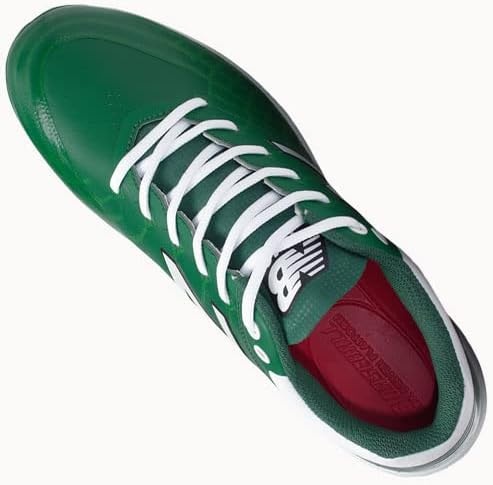 image:imageNew Balance Mens 4040 V5 Metal Baseball ShoeGreenWhite
