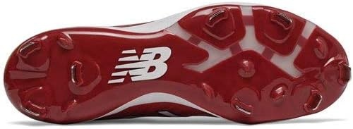 image:imageNew Balance Mens 4040 V5 Metal Baseball ShoeMaroonWhite