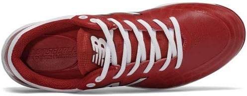 image:imageNew Balance Mens 4040 V5 Metal Baseball ShoeMaroonWhite