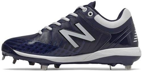 image:imageNew Balance Mens 4040 V5 Metal Baseball ShoeNavyWhite