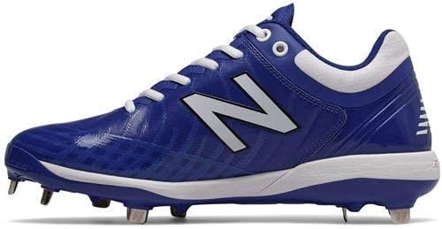 image:imageNew Balance Mens 4040 V5 Metal Baseball ShoeRoyalWhite