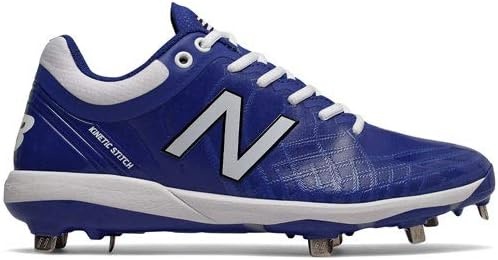 image:imageNew Balance Mens 4040 V5 Metal Baseball ShoeRoyalWhite