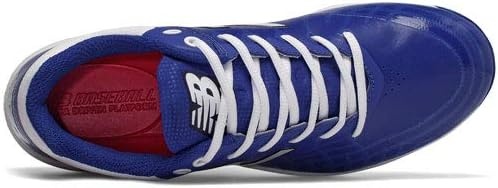 image:imageNew Balance Mens 4040 V5 Metal Baseball ShoeRoyalWhite