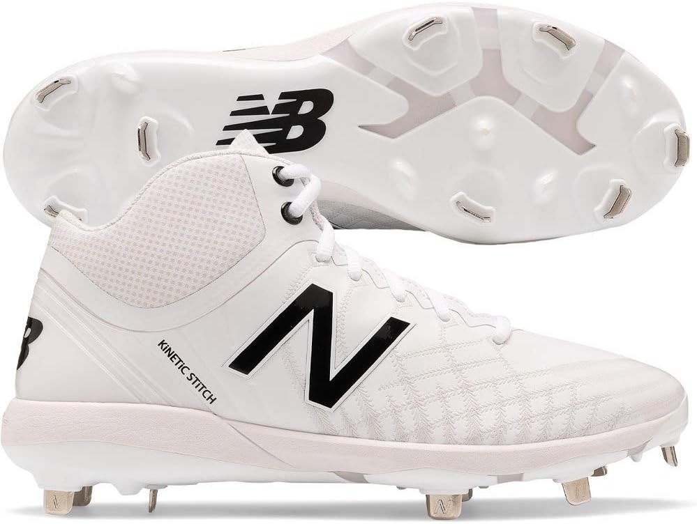 image:imageNew Balance Mens 4040 V5 Metal Baseball ShoeWhite