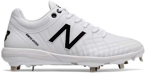 image:imageNew Balance Mens 4040 V5 Metal Baseball ShoeWhiteWhite
