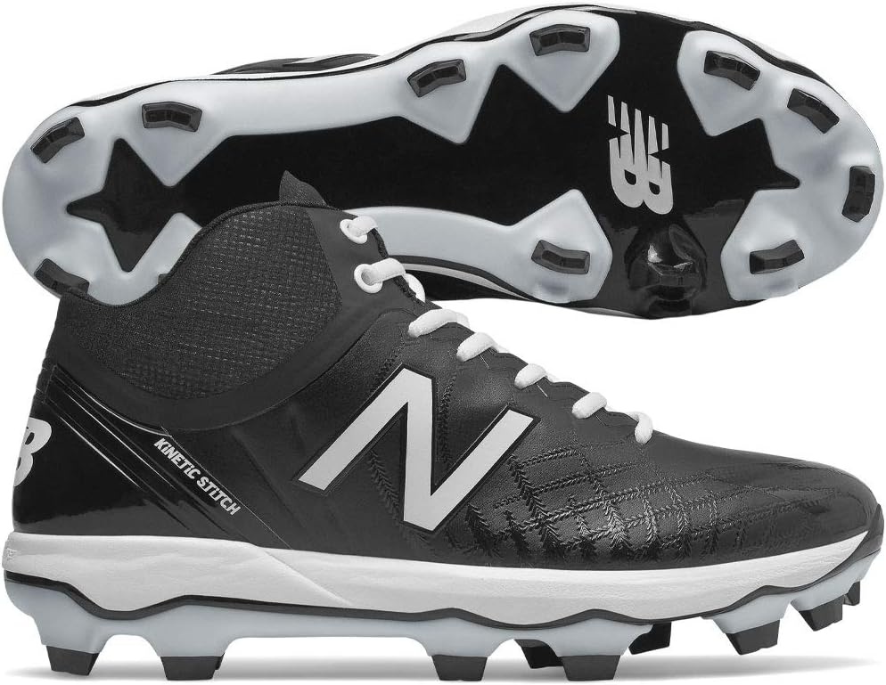 image:imageNew Balance Mens 4040 V5 MidMoldedBlackWhite