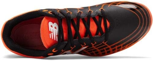 image:imageNew Balance Mens 4040 V5 TPU MoldedBaseball ShoeBlackOrange