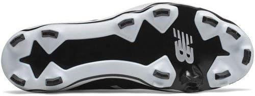 image:imageNew Balance Mens 4040 V5 TPU MoldedBaseball ShoeBlackWhite
