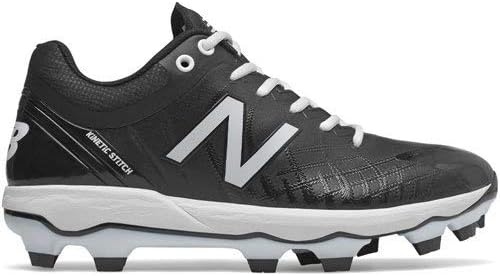 image:imageNew Balance Mens 4040 V5 TPU MoldedBaseball ShoeBlackWhite