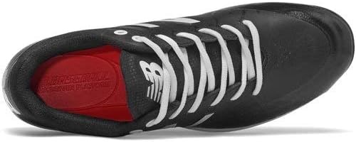 image:imageNew Balance Mens 4040 V5 TPU MoldedBaseball ShoeBlackWhite