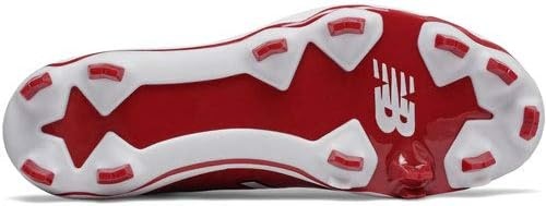 image:imageNew Balance Mens 4040 V5 TPU MoldedBaseball ShoeMaroonWhite