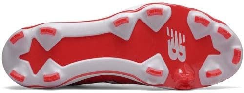 image:imageNew Balance Mens 4040 V5 TPU MoldedBaseball ShoeRedWhite