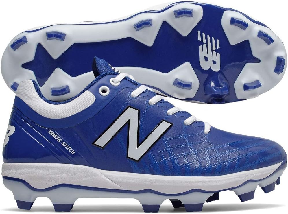 image:imageNew Balance Mens 4040 V5 TPU MoldedBaseball ShoeRoyalWhite