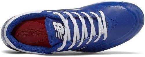 image:imageNew Balance Mens 4040 V5 TPU MoldedBaseball ShoeRoyalWhite