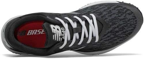 image:imageNew Balance Mens 4040 V5 Turf Baseball ShoeBlackWhite