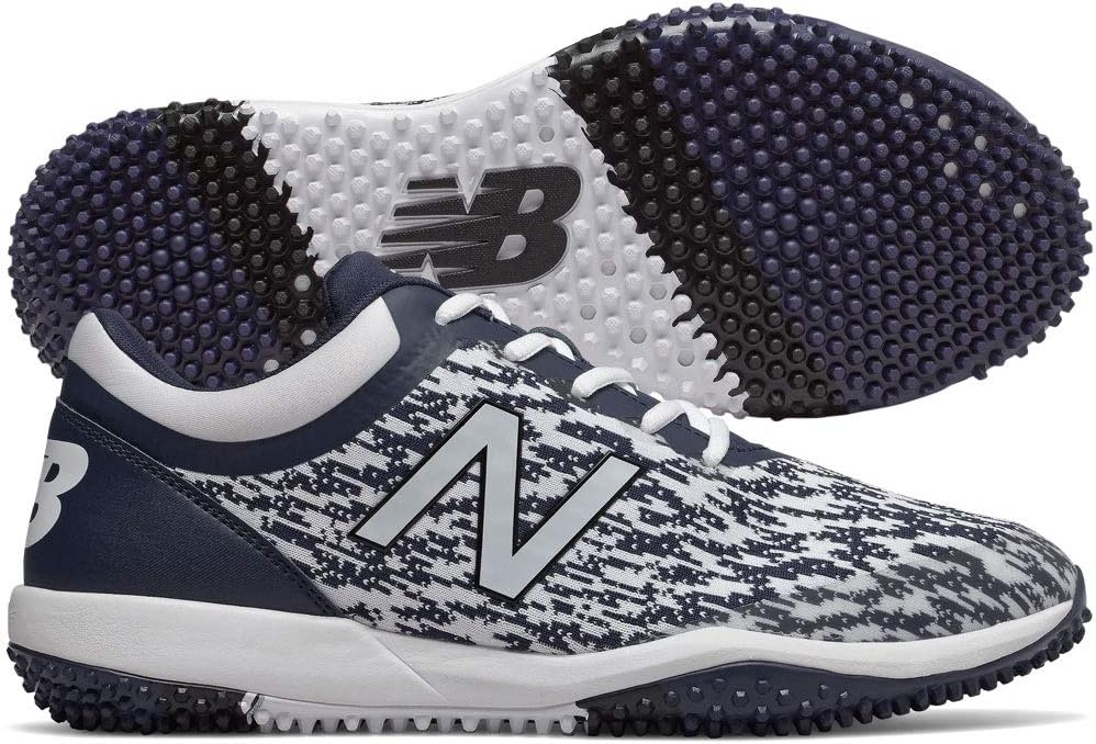 image:imageNew Balance Mens 4040 V5 Turf Baseball ShoeNavyWhite