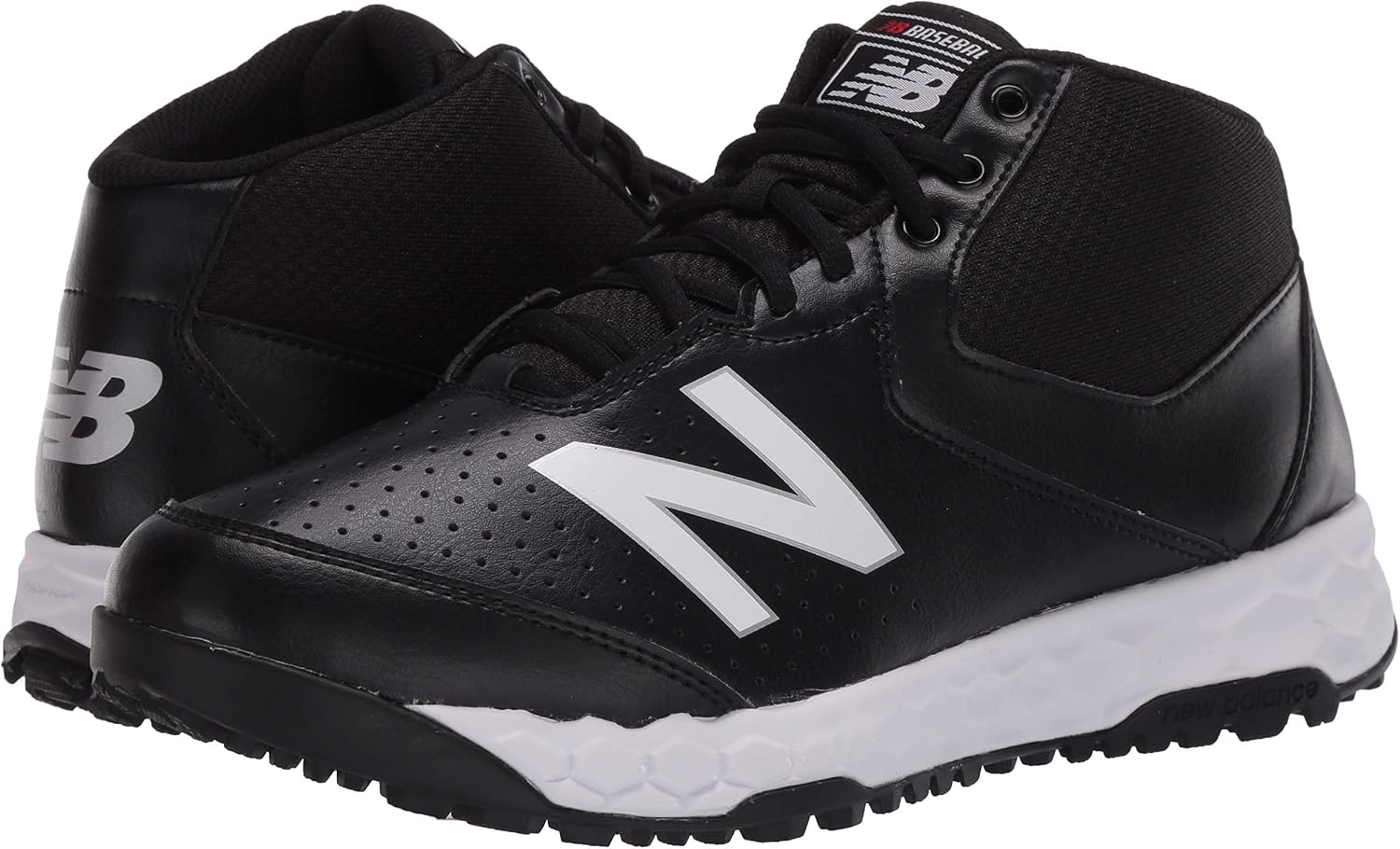 image:imageNew Balance Mens 950 V3 Umpire Baseball ShoeBlackWhite