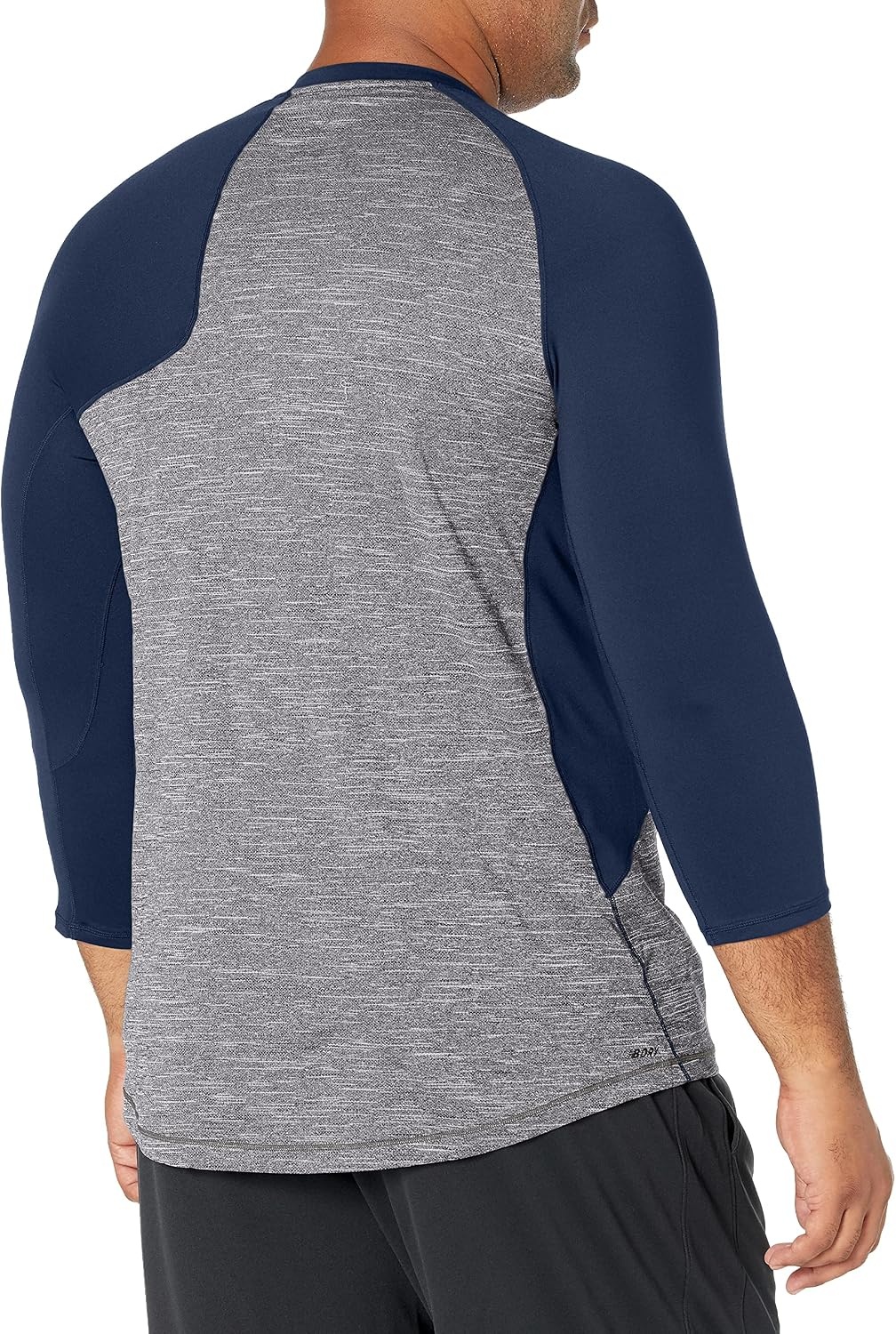 image:imageNew Balance Mens Baseball Assymetric Left 34 SleeveTeam Navy