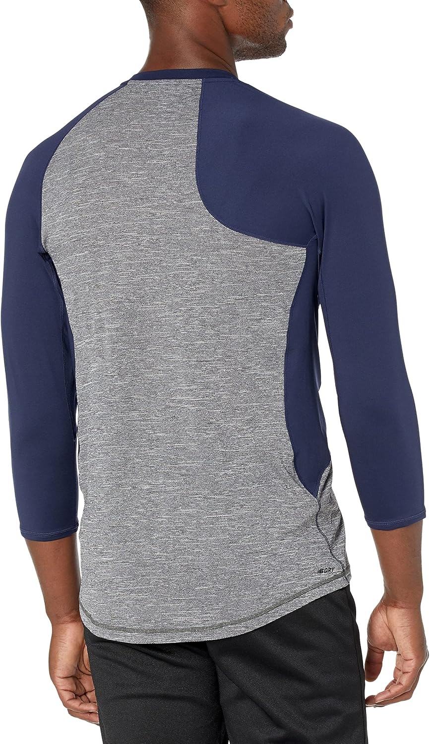 image:imageNew Balance Mens Baseball Assymetric Right 34 SleeveTeam Navy